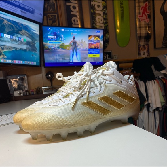 adidas Other - Adidas Freak 20 Bounce Football Mens White Metallic Gold EH3461
